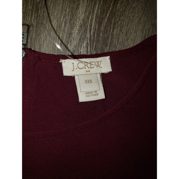 J.Crew Factory Leather Pocket Shift Dress - Picture 5 of 6